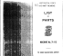 Singer 71-113 Parts List