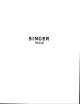 Singer 93220 Parts List