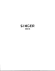 Singer DSX Parts List