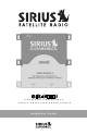 Sirius Satellite Radio SIR-KEN1 Installation Manual