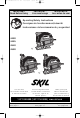 Skil 4485 Operating/Safety Instructions Manual