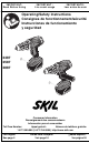 Skil 2487 2587 2887 Operating/Safety Instructions Manual
