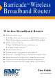 SMC Networks Barricade SMC7004AWBR User Manual