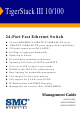SMC Networks SMC TigerStack III SMC6824M Management Manual