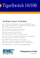 SMC Networks SMC6724L3 Management Manual