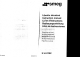 Smeg S 34 STRP Libretto Istruzioni