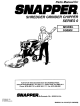 Snapper SG8000 Parts Manual