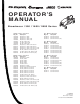 Snapper 1600 Series Operator's Manual