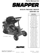 Snapper 281023BVE (84871) Parts Manual