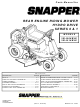 Snapper 381450HBVE Parts Manual