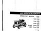 Deutz-Allis 900 SERIES Operator's Manual