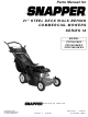 Snapper CP215518HV Parts Manual
