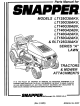 Snapper LT125G38AKV Parts Manual