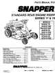 Snapper M280817B Parts Manual
