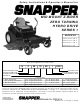 Snapper NZM21521KWV Safety Instructions & Operator's Manual