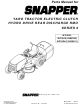 Snapper RD1840, RD18S40 Parts Manual