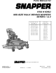 Snapper SPA521 Parts Manual
