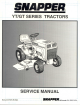 Snapper YT/GT Series Service Manual