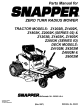 Snapper Z2002K (Series 02) Parts Manual