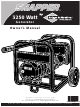 Snapper 3250 Owner's Manual