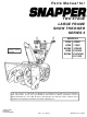 Snapper 10305E Parts Manual