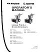 Snapper 8526, 9528, 10530, 11532 Operator's Manual