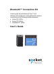 Socket Bluetooth Connection Kit User Manual