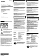 Sony DCC L50 Operating Instructions