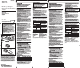 Sony BC-TRF Operating Instructions