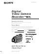 Sony DCR-TRV Operating Instructions Manual