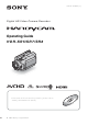 Sony HDR-SR5 Handycam&reg Operating Manual