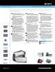 Sony DCR-DVD650 Specifications