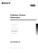 Sony FD Trinitron KV-34FQ75 D Instruction Manual