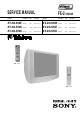 Sony KV-29LS30E Service Manual