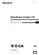 Sony Trinitron WEGA KV-SZ29M91K Operating Instructions Manual