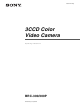 Sony BRC-300P Operating Instructions Manual