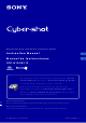 Sony Cyber-shot 3-294-900-61(1) Instruction Manual