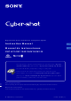 Sony Cyber-shot 3-700-781-61(1) Instruction Manual