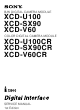 Sony XCD-SX90 Service Manual