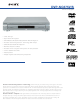 Sony DVP-NC875S Specifications