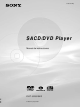 Sony SACD DVP-S9000ES Manual De Instrucciones