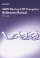Sony PCV-L630 Computer User Guide  (primary manual) Reference Manual