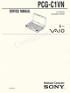 Sony VAIO PCG-C1VN Service Manual