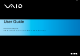 Sony VGN S400 Series User Manual
