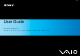 Sony VAIO VGN-AR200 Series User Manual