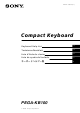 Sony PEGA-KB100 Help Manual