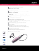 Sony Walkman NW-S703FPINK Specifications