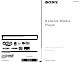 Sony SMP-N100 Marketing Specifications (SMP-N100) Operating Instructions Manual