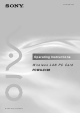 Sony PCWA-C100 Operating Instructions Manual