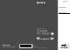 Sony Walkman D-NE820LS Operating Instructions Manual